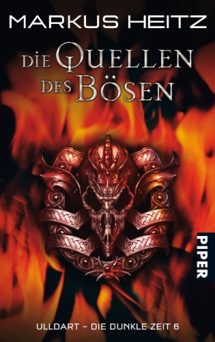 Buchcover und Innenansicht für das Buch: Die Dunkle Zeit 06. Die Quellen des Bösen