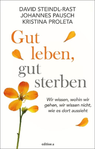 Buchcover und Innenansicht für das Buch: Gut leben, gut sterben