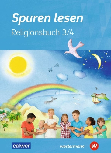 Buchcover und Innenansicht für das Buch: Spuren lesen 3 / 4. Schulbuch. Für die Grundschule