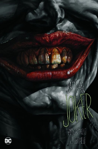 Buchcover und Innenansicht für das Buch: Batman Deluxe: Joker