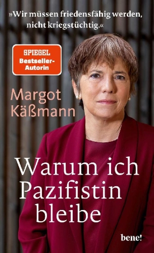 Buchcover und Innenansicht für das Buch: Warum ich Pazifistin bleibe
