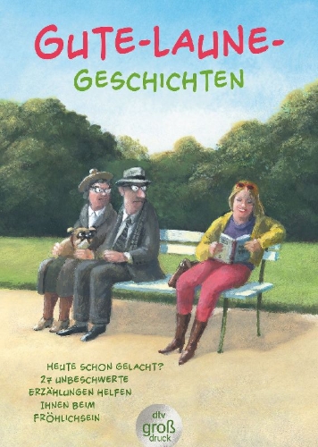 Buchcover und Innenansicht für das Buch: Gute-Laune-Geschichten