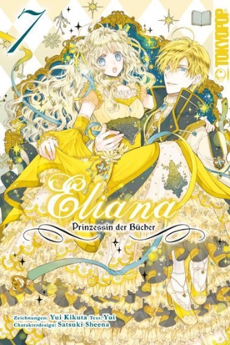 Buchcover und Innenansicht für das Buch: Eliana - Prinzessin der Bücher 07