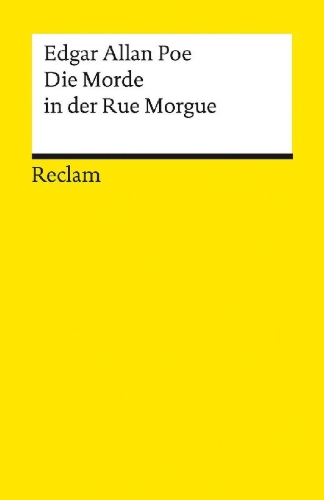Buchcover und Innenansicht für das Buch: Die Morde in der Rue Morgue