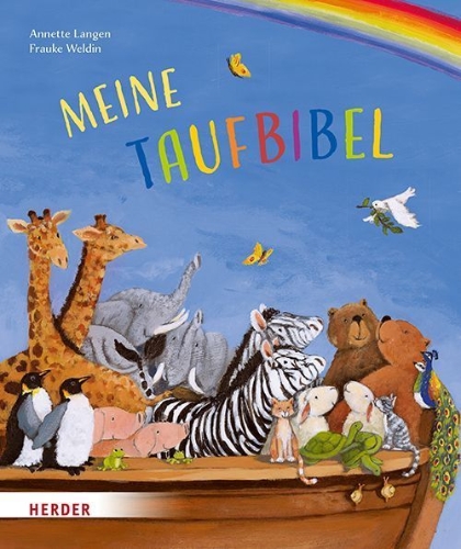 Buchcover und Innenansicht für das Buch: Meine Taufbibel