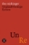 Buchcover und Innenansicht für das Buch: Unglaubwürdige Reisen