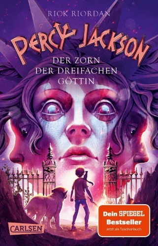 Buchcover und Innenansicht für das Buch: Wrath of the Triple Goddess (Percy Jackson and the Olympians)