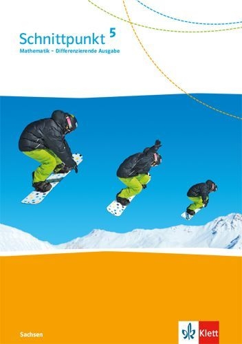 Buchcover und Innenansicht für das Buch: Schnittpunkt Mathematik 5. Arbeitsheft mit Lösungsheft Klasse 5. Differenzierende Ausgabe Sachsen