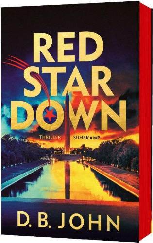 Buchcover und Innenansicht für das Buch: Red Star Down