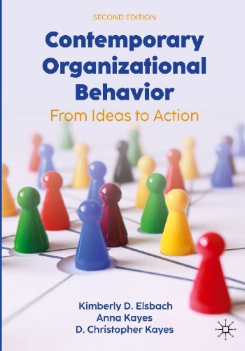 Buchcover und Innenansicht für das Buch: Contemporary Organizational Behavior