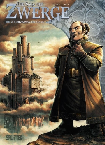Buchcover und Innenansicht für das Buch: Die Saga der Zwerge. Band 12