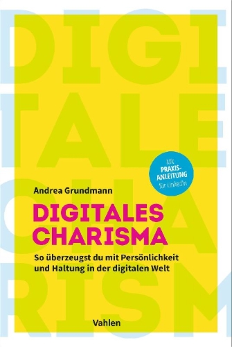 Buchcover und Innenansicht für das Buch: Digitales Charisma