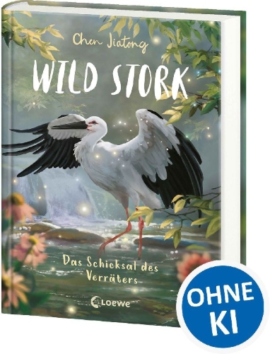 Buchcover und Innenansicht für das Buch: Legend of a white stork Yiming