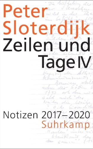 Buchcover und Innenansicht für das Buch: Zeilen und Tage IV - Notizen 2017-2020 (Datierte Notizen 4)