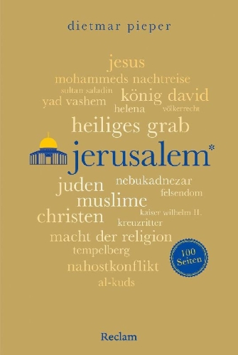 Buchcover und Innenansicht für das Buch: Jerusalem. 100 Seiten