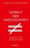 Buchcover und Innenansicht für das Buch: Gewalt der Ungleichheit. Würde und Widerstand
