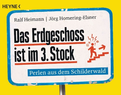 Buchcover und Innenansicht für das Buch: Das Erdgeschoss ist im 3. Stock
