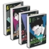 Buchcover und Innenansicht für das Buch: Die Nacht hinter dem Dreiecksfenster - The Night Beyond the Tricornered Window: Manga Pack 1