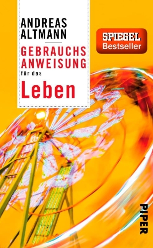 Buchcover und Innenansicht für das Buch: Gebrauchsanweisung für das Leben