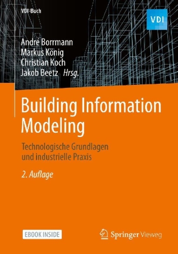 Buchcover und Innenansicht für das Buch: Building Information Modeling