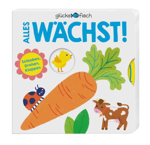 Buchcover und Innenansicht für das Buch: Watch me grow
