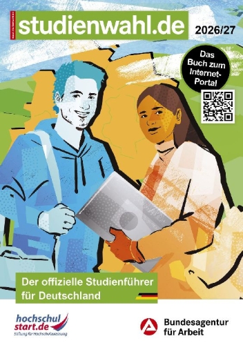 Buchcover und Innenansicht für das Buch: Studienwahl 2026/27