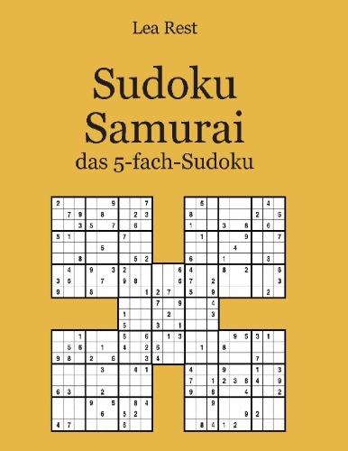 Buchcover und Innenansicht für das Buch: Sudoku Samurai