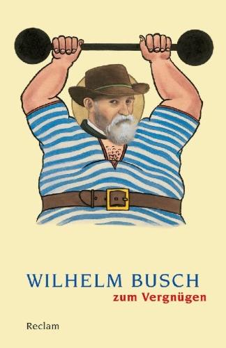Buchcover und Innenansicht für das Buch: Wilhelm Busch zum Vergnügen