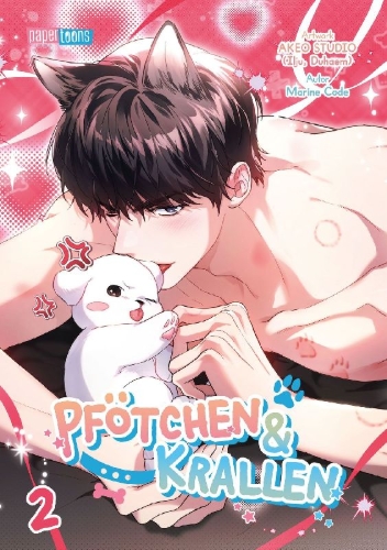 Buchcover und Innenansicht für das Buch: Pfötchen & Krallen 02