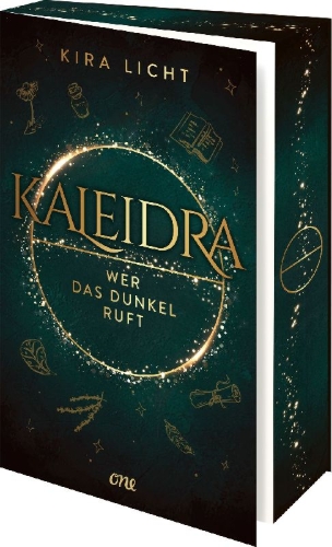 Buchcover und Innenansicht für das Buch: Kaleidra - Wer das Dunkel ruft