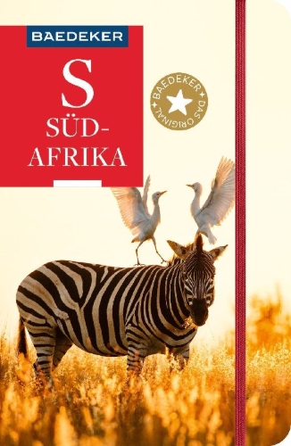 Buchcover und Innenansicht für das Buch: Baedeker Reiseführer Südafrika, Eswatini, Lesotho