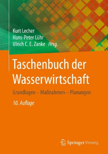 Buchcover und Innenansicht für das Buch: Taschenbuch der Wasserwirtschaft