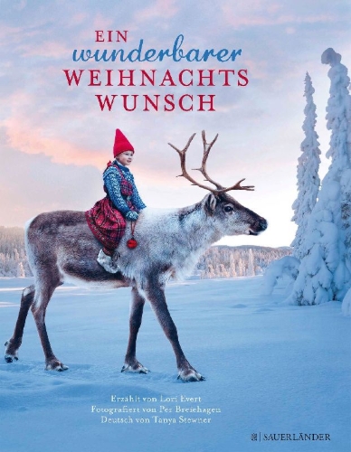 Buchcover und Innenansicht für das Buch: Reindeerwish