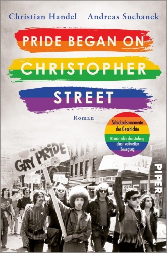 Buchcover und Innenansicht für das Buch: Pride began on Christopher Street