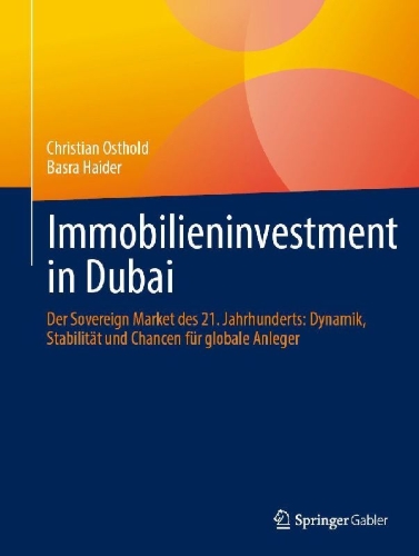 Buchcover und Innenansicht für das Buch: Immobilieninvestment in Dubai