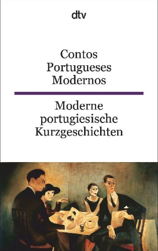 Buchcover und Innenansicht für das Buch: Contos Portugueses Modernos - Moderne portugiesische Kurzgeschichten