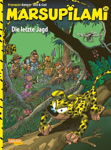 Buchcover und Innenansicht für das Buch: La dernière chasse