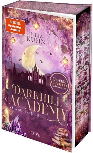 Buchcover und Innenansicht für das Buch: Darkhill Academy 2: Verzaubertes Erbe