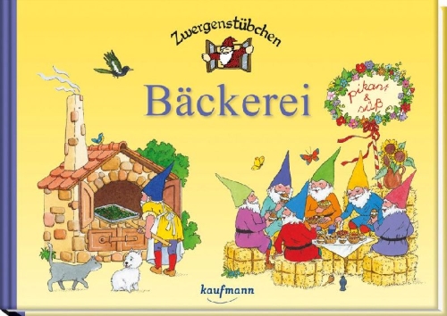 Buchcover und Innenansicht für das Buch: Zwergenstübchen Bäckerei