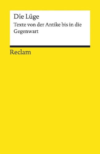 Buchcover und Innenansicht für das Buch: Die Lüge