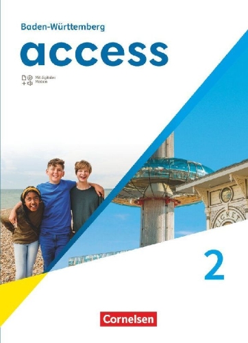 Buchcover und Innenansicht für das Buch: Access Band 2: 6. Schuljahr - Baden-Württemberg - Ausgabe 2025 - Schulbuch (Festeinband)