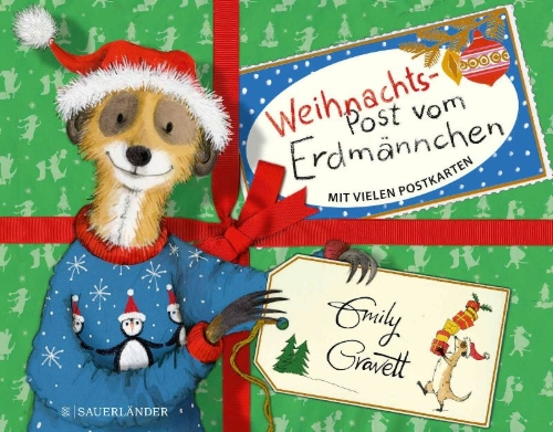 Buchcover und Innenansicht für das Buch: Meerkat Christmas