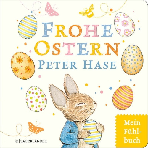 Buchcover und Innenansicht für das Buch: Frohe Ostern, Peter Hase