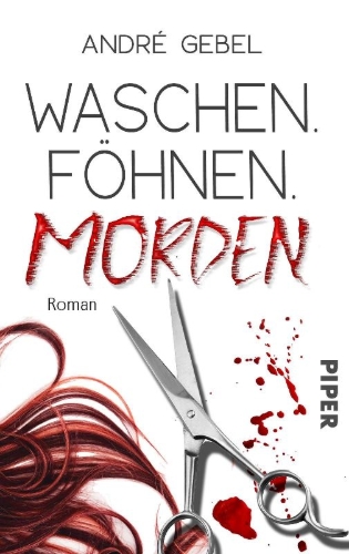 Buchcover und Innenansicht für das Buch: Waschen. Föhnen. Morden