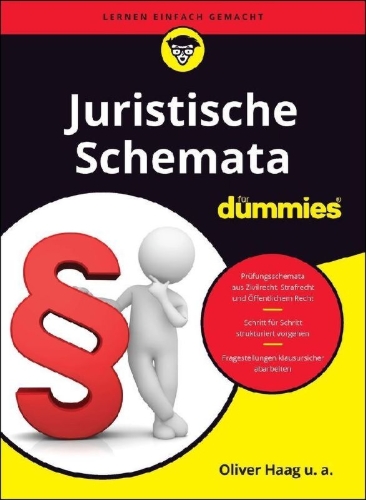 Buchcover und Innenansicht für das Buch: Juristische Schemata für Dummies