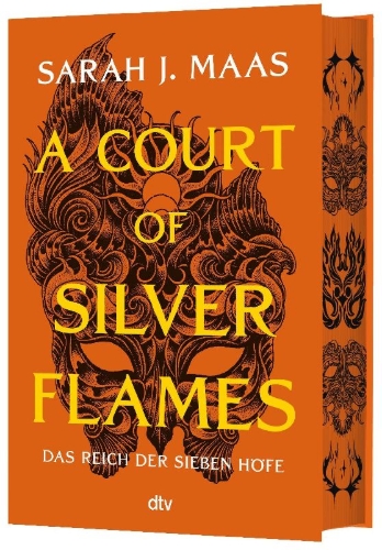 Buchcover und Innenansicht für das Buch: A Court of Silver Flames