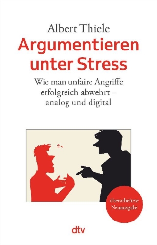 Buchcover und Innenansicht für das Buch: Argumentieren unter Stress