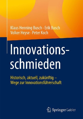 Buchcover und Innenansicht für das Buch: Innovationsschmieden