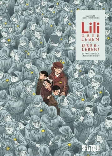 Buchcover und Innenansicht für das Buch: Lili, toujours debout, jusqu'au bout!