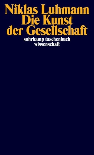 Buchcover und Innenansicht für das Buch: Die Kunst der Gesellschaft